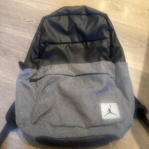 Jordan Black and Gray boys Backpack